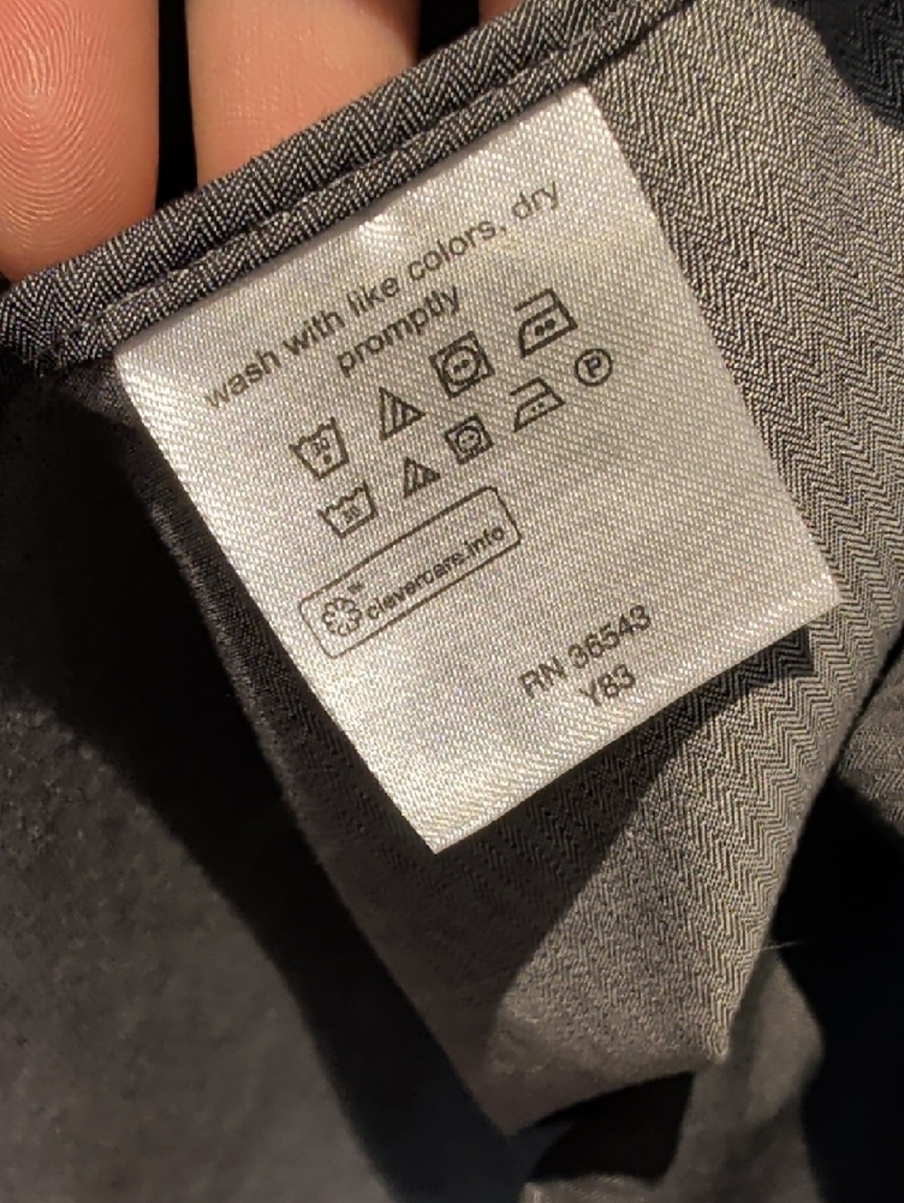 Calvin Klein Men's Steel Grey Button-Down Dress Shirt - Picture 4 of 7